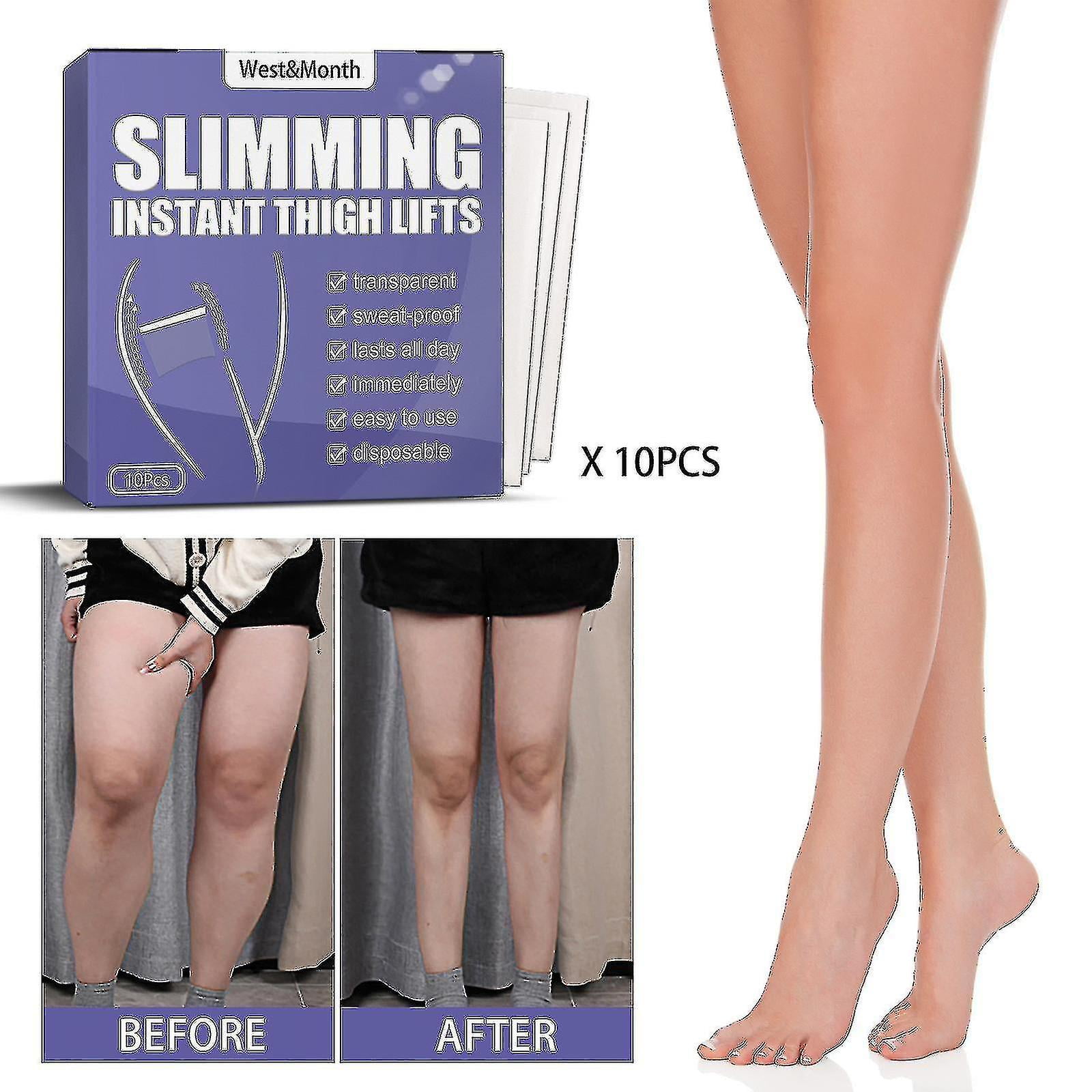 Leg Transformation Slim And Tone Legs Thigh Lift Tape Lifts Thigh