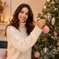 thumbnail image 7 of YingYouFu Christmas Balls Ornaments Set - Christmas Tree Decoration Ornaments Shatterproof Hanging Balls for Xmas Trees, Home, Party, Holiday Festive Decorations Set of 30pcs, 7 of 7