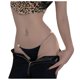 thumbnail image 4 of Gibobby Tangas de mujer Tangas sin costuras para mujer Ropa interior Dama Cintura Tanga Tangas Color sólido(Negro,M), 4 of 5