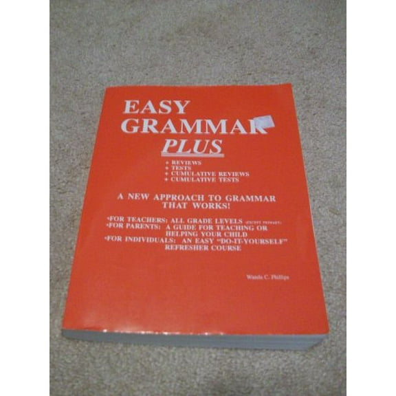 Pre-Owned Easy Grammar Plus Paperback