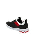 thumbnail image 6 of Deer Stags Kids' Betts Jr. NoSox Bungee Lace Fashion Sneaker - Black/Red/White - 5.5 Big Kid Medium, 6 of 8