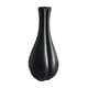 thumbnail image 2 of Jarrón de flores de imitación de cerámica, decoración minimalista única, decorativo nórdico para Negro S, 2 of 7