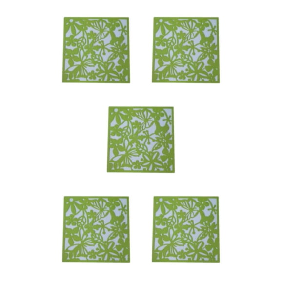 Matsuzay 4 pack/lote Hotel Home Bar habitación divisor pantallas Panel multifuncional decorativo y ligero mariposas verdes Type2 NO2