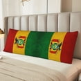 thumbnail image 5 of Body Pillow Cover Vintage Bolivian Flag Long Case Protector With Zipper Rectangle Soft Large Cases Cover 20 X 54 In, 5 of 6