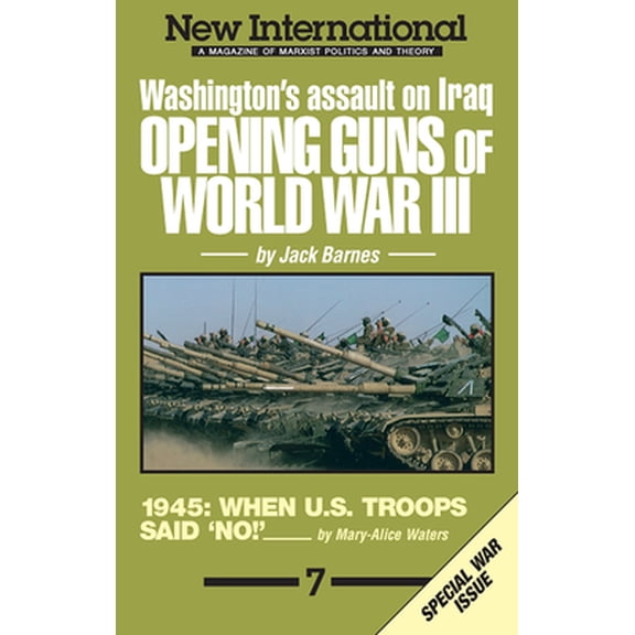 Pre-Owned Opening Guns of World War III: Washington's Assault on Iraq (Paperback) 0873486420 9780873486422