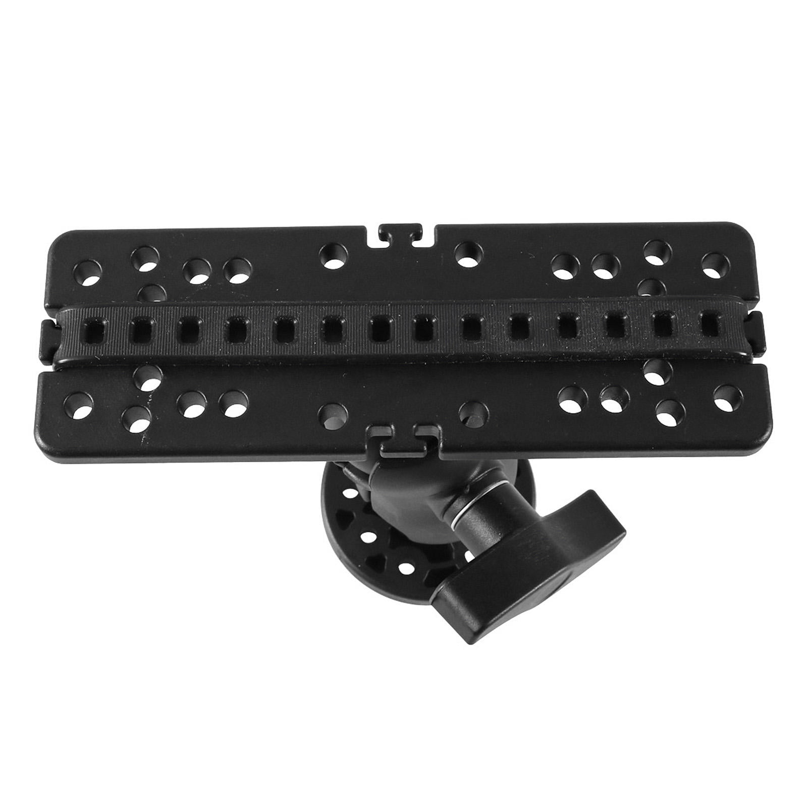 YAHHU 360° Rotating Fish Finder Mount Bracket – Adjustable, Lightweight Nylon Rack for Boat, Canoe, Kayak