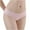 Pink, variant on HBYJLZYG Women's Seamless Underwear Low-Rise Panties Solid Color Briefs Hip Lifting Breathable Soft Stretchy
