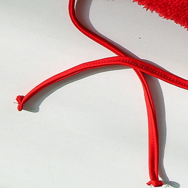 Decoración de disfraces de Navidad para perros Otoño Invierno Accesorios de disfraces de gatos navideños elegantes y lindos para gatitos Cachorros Sombrero rojo Bola colorida L (Adecuado para mascota