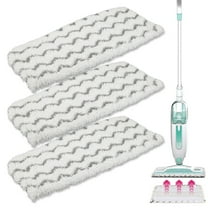 Steam Mop Pads Fits for Shark S1000 S1000A S1000C S1000WM S1001C,Washable Replacement Cleaning Accessory-3 Pack