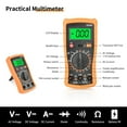 thumbnail image 5 of 18 Pcs 80W Soldering Iron Kit, Adjustable Temperature Digital Display Repair Soldering Tool with Multimeter & 5 Soldering Iron Tips, Automotive Electrical Welding Iron Tool, Blue with ON-OFF Switch, 5 of 7