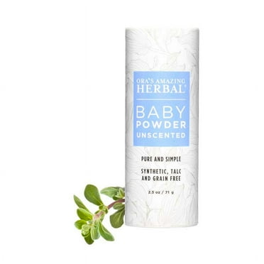 Talc Free Baby Powder, Unscented, Corn Free