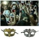 thumbnail image 3 of Qarigey Media cara antiguo horror carnaval decorativo baile maquillaje fiesta decoración cubierta Halloween damas plata antigua Ropa, zapatos y accesorios Miscelánea plata antigua, 3 of 6