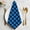 Blue, variant on Black Blue Plaid Cloth Napkins, Country Buffalo Checked Gingham Washable and Reusable Dinner Napkins Set of 6, Table Napkin for Kitchen Party Birthday Wedding Hotel Housewarming 20"x20"