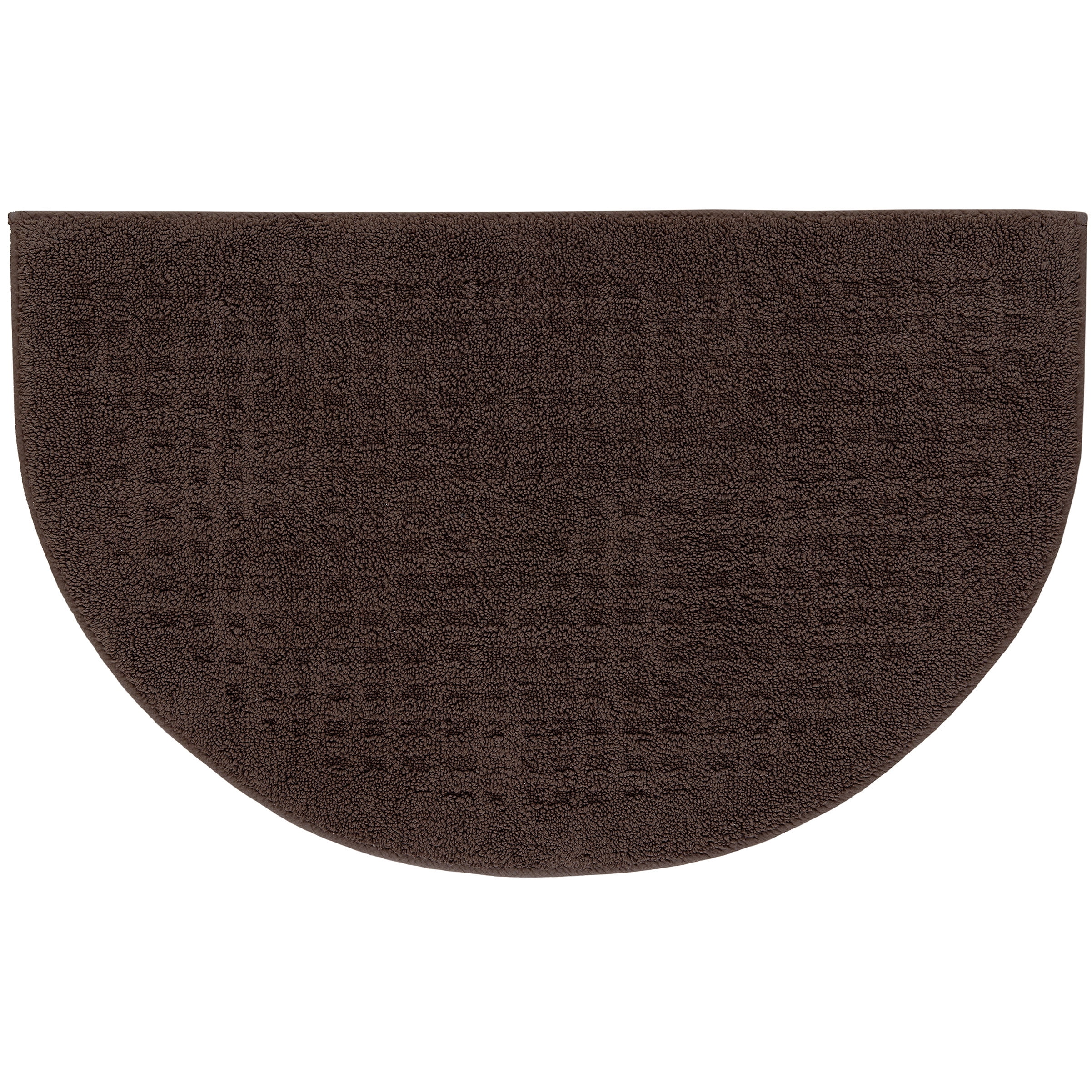 Mohawk Home Vista Chocolate Bath Rug Slice, 2'x3'3", Brown Walmart
