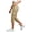 Beige, variant on Aura Lane Women’s Solid Color High Waist Cargo Pants – Elastic Waistband Loose Fit Utility Pants, Casual Comfortable Trousers with Pockets Black XL