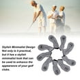thumbnail image 4 of Elegante Juego de Funda para Palos de de Cuero Pu Con 9 piezas para jierros y Palos de conductor, integralmento proteja sus palos de, 4 of 7