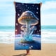 thumbnail image 4 of Toalla de playa de microfibra, súper colorida, resistente a la arena, multiusos, para viajes, piscina, 76 x 152 cm, 4 of 7