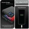 thumbnail image 6 of TUDIA Merge Motorola Moto G Play 4G 2024 Case Dual Layer Heavy Duty Cover - Matte Black, 6 of 8