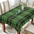 thumbnail image 5 of Coolnut St-Patrick Day Green Fabric Rectangle Tablecloth - Waterproof and Wrinkle-Resistant Table Cloth 60x120 Inch Table Cover for Indoor & Outdoor Dining House Decor, 5 of 7