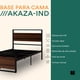 thumbnail image 2 of Mubson Base para Cama con Cabecera Akaza Individual, 2 of 5