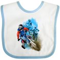 thumbnail image 3 of Inktastic Motocross Boys Baby Bib, 3 of 4