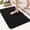 Black, variant on Long Bathroom Rugs Runner, 24" x 60" Large Bath Rug Non Slip Washable, Absorbent Microfiber Bath Mat Luxury Soft, Cozy Bathroom Runner Rug for Shower Quick Dry, Grey