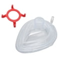 thumbnail image 2 of Bouclier de Respiration Visage Anesthétique Bouclier Facial PVC Réanimation Cardiopulmonaire Couverture Faciale, 2 of 15