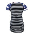 thumbnail image 4 of Enwejyy Women Pregnancy Printing Striped Maternity Tops, 4 of 4