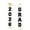 A001- Style A, variant on Graduation Door Banner 2026, Congrats Grad Decorations with Star & Confetti Patterns, for Graduation Party, School Celebration, Home Decor