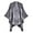Grey, variant on 2025 Wraps for Women Women's Travel Plaid Shawl Wraps Open Front Poncho Cape Warm Oversized Sweaters Casual Cardigan Shawls for Fall Winter Women's Blended Shawl