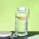 thumbnail image 1 of Juego de jarras de agua de plástico 1.1L | Jarra transparente de limonada de té helado con tapa y asa | Recipiente de bebida fría y caliente para casa, cocina, oficina | Tazas nido incluidas, 1 of 8