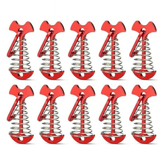 12 x Tent Stakes-Red