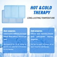 thumbnail image 6 of Ktinnead Oversized 21"x13" Large Ice Pack with Straps,Reusable Cold Pack with Soft Flannel Cover for Back Pain Relief, Cold Pads for Hip,Back,Blue, 6 of 8