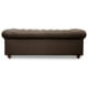thumbnail image 4 of Sofá de de Piel Genuina Clásico Capitonado, 3 plazas, Modelo Chesterfield P/V, Color Chocolate, Elegante, cómodo y Moderno, Hecho en Mexico. Medidas 220 X 90 X 80 cm., 4 of 6
