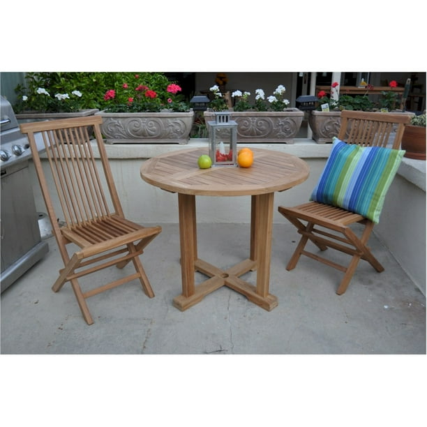 Anderson Teak Montage Bristol 5 Pieces Dining Set Com Anderson Teak Montage Bristol 5 Pieces, Bristol Teak Outdoor Patio Furniture