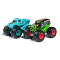 thumbnail image 2 of Monster Jam, Official Grave Digger Vs. Whiplash Die-Cast Monster Trucks, 1:64 Scale, Kids Toys for Boys Ages 3 and up, 2 of 9