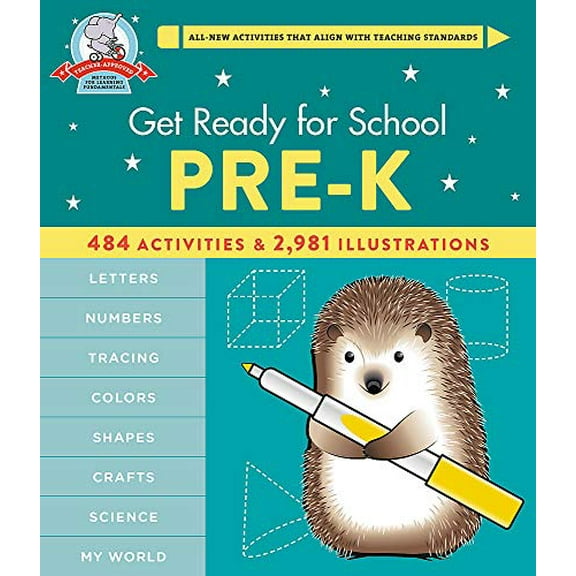 Pre-Owned Get Ready for School: Pre-K (Revised & Updated) Paperback