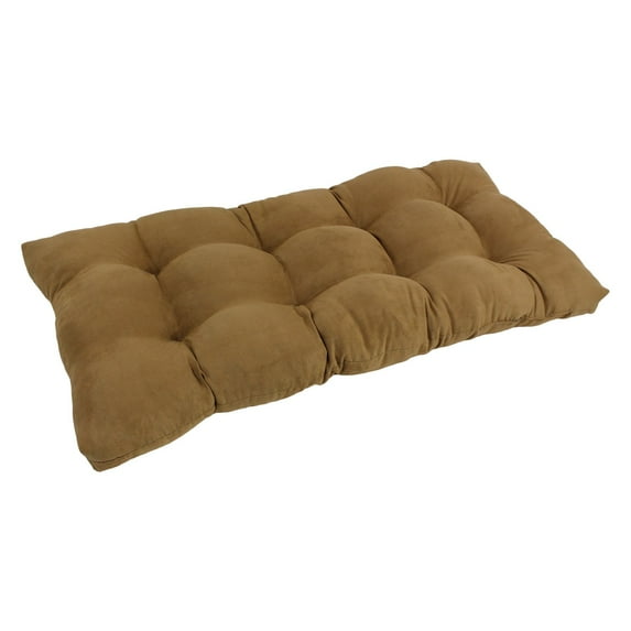 Blazing Needles Microsuede Indoor Bench Cushion