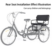 Adult Tricycle Rear Seat with a Basket, The Rear Seat of an Adult Bicycle for Carry Passenger
