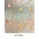 thumbnail image 2 of Bienvenido Color pájaro electrostático sin pegamento película de vidrio sin pegamento fondo blanco pegatinas de ventana opacas, 2 of 5