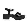 thumbnail image 1 of Sandalia MONDAY 29 Mujer Plataforma Baja negro 23, 1 of 4
