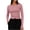 Pink, variant on Staron Women's Casual Long Sleeve T Shirts Round Neck Slim Fit Basic Pullover Tops Basic Tees Fall Fashion Tops Army Green M