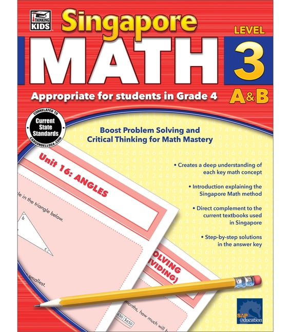 Singapore Math Singapore Math, Grade 4 (Paperback)