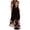 Beige, variante sur Robes d'Été pour Femmes 2022 Robe Longue d'Été Sans Manches Imprimée Col en V Ample Boho Plage avec Poches