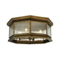 thumbnail image 2 of Meyda Tiffany 129760 30" W Manchester Octagon Flush Mount Ceiling Fixture - Brass, 2 of 4
