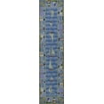 thumbnail image 2 of Colonial 1335 Blue Light Houses size - 2 ft. by 8 ft. Runner, 2 of 4
