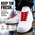 thumbnail image 3 of Proof Culture | Flat Red Cotton Shoe Laces for Jordan 1-8 & Air Force – 45" (114 cm), 3 of 8