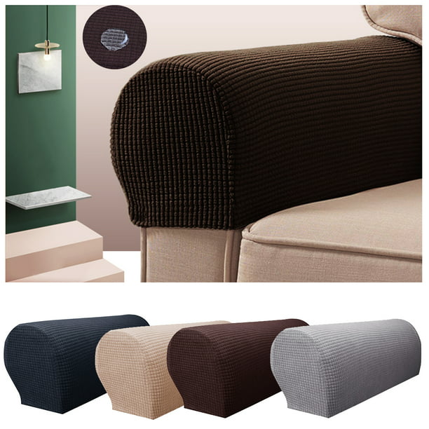 4pcs Waterproof Stretch Armrest Cover Furniture Slipcovers Armchair