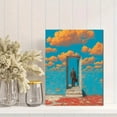 thumbnail image 2 of Rene Magritte The Art of Living Canvas Print, Surrealism Famous Artwork, Modern Living Room Wall Decor, 2 of 8