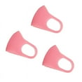 thumbnail image 1 of 1 Pce/3 Pcs Masque de Protection 3D Anti-Buée Éponge Anti-Poussière Lavable PM2.5 pour Enfants Rose_3 Pcs, 1 of 5